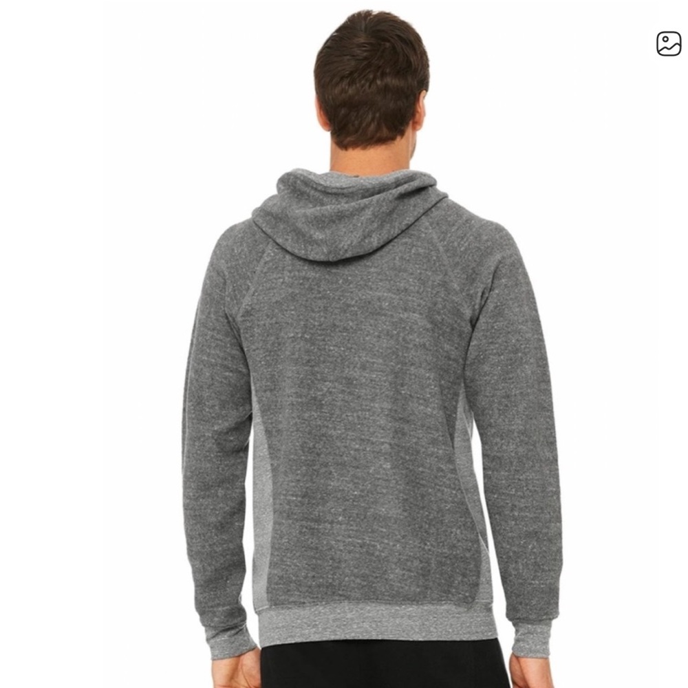 ALO Yoga Charcoal Hoodie for Men - Picture 3 of 6